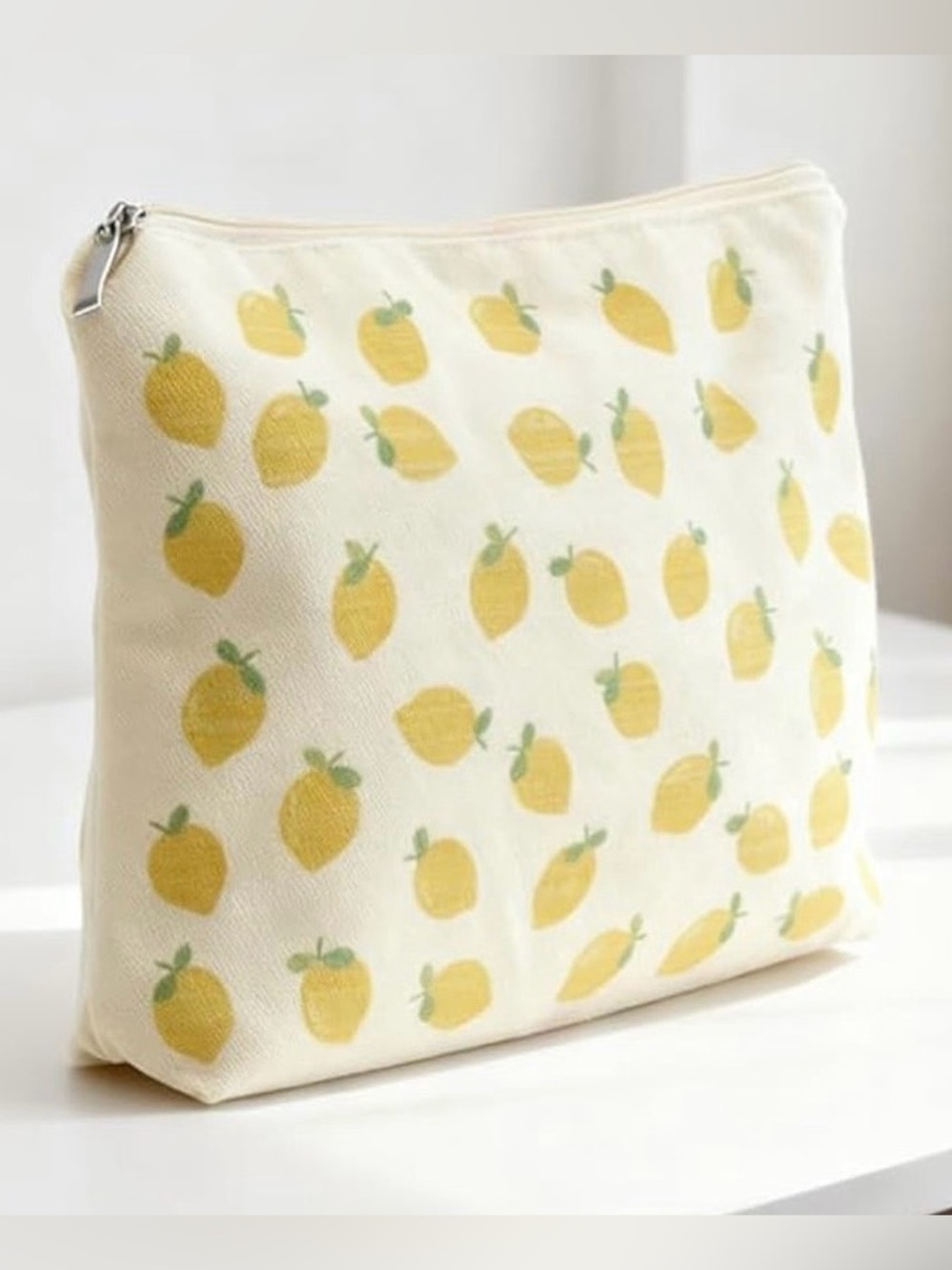 Lemon canvas tote nine piece gift SET NWT comes in gift box - Picture 3 of 10